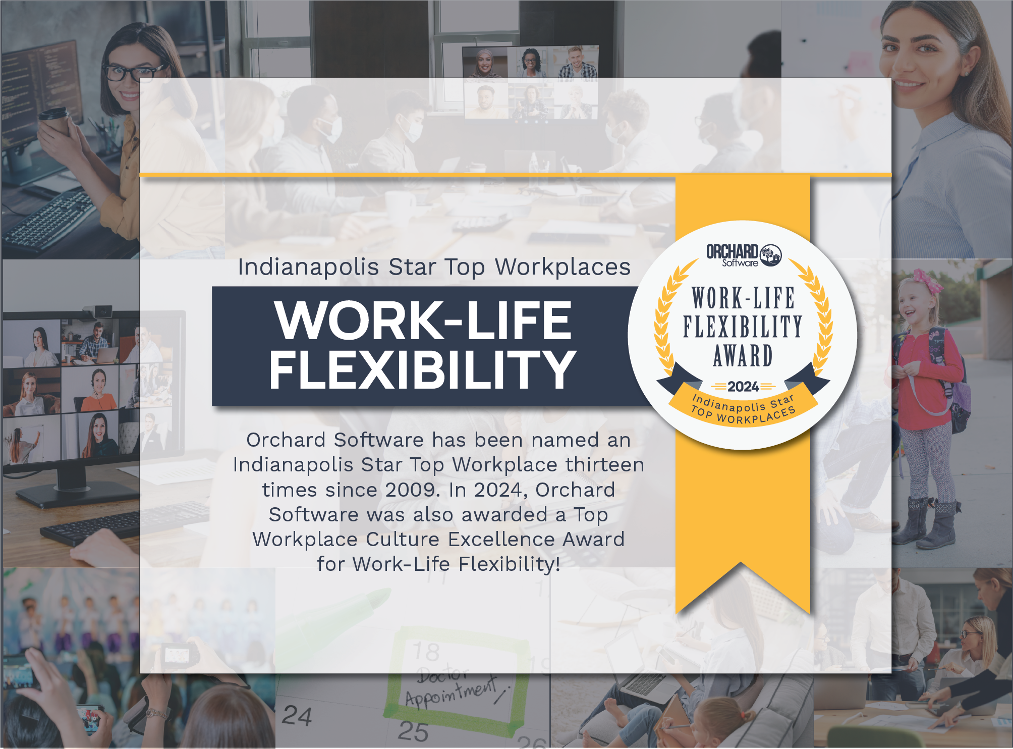 Orchard Software Named Top Workplace & Culture Excellence Award Winner