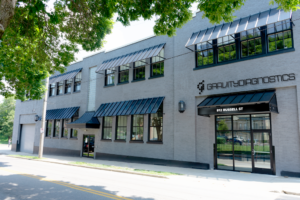 Photo of Gravity Diagnostics building