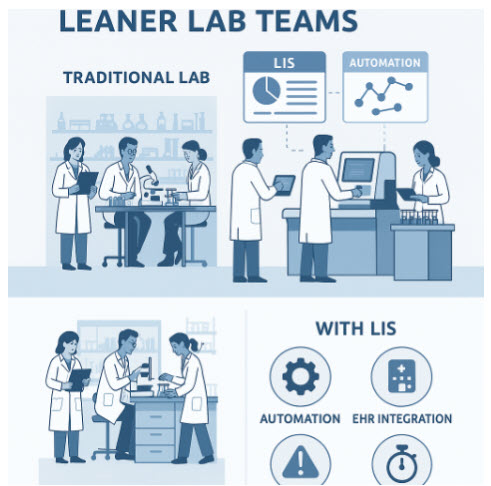 Bridging the Lab Staffing Gap: How LIS Technology Supports Leaner Teams